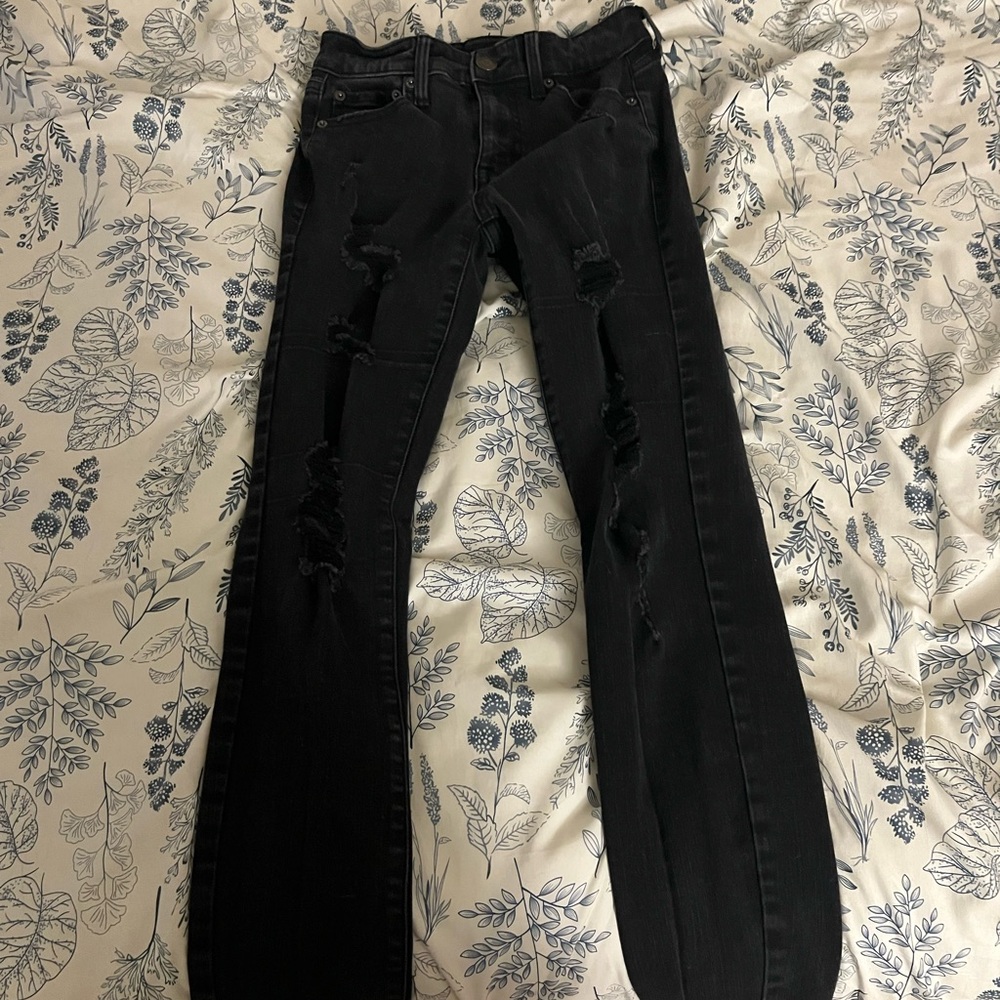 Aeropostale Black Denim Jeans